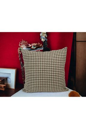 کوسن و روکش کوسن بژ کتان İZ WORTH WEARİNG - کد 744597317