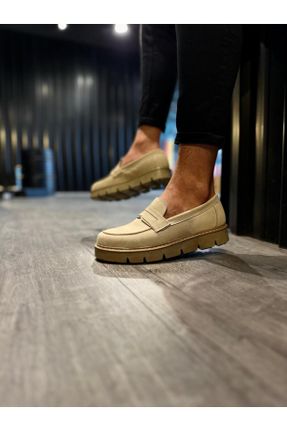 کفش کژوال قهوه ای مردانه پاشنه کوتاه ( 4 - 1 cm ) پاشنه ساده کد 785812671