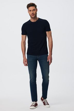 شلوار جین آبی مردانه پاچه تنگ Lee Cooper - کد 767070377