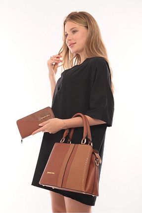 کیف دستی قهوه ای زنانه سایز متوسط Pandora Bags - کد 785452976