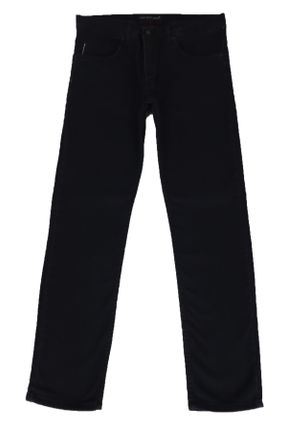 شلوار جین طوسی مردانه پاچه لوله ای فاق بلند ساده جوان استاندارد کد 785478411