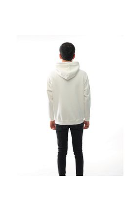 سوئیشرت سفید مردانه طرح دار BLU MARRONE - کد 785594914