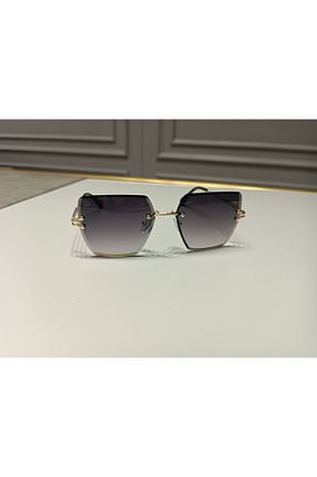 عینک آفتابی مشکی زنانه UV400 PERİ GÖZLÜK - کد 447711837
