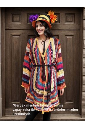رویه زرد زنانه پنبه ای Hippybutik - کد 147452799