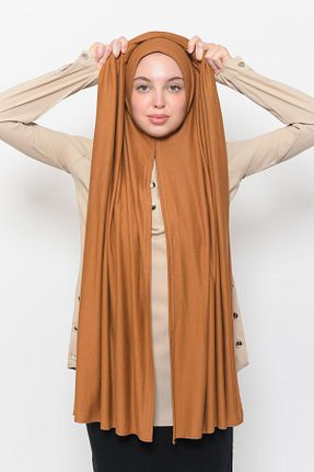 شال قهوه ای زنانه ویسکون Altobeh - کد 735189767