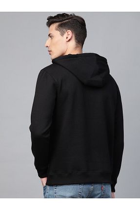 سوئیشرت مشکی زنانه چاپی aynewmoda - کد 785398769