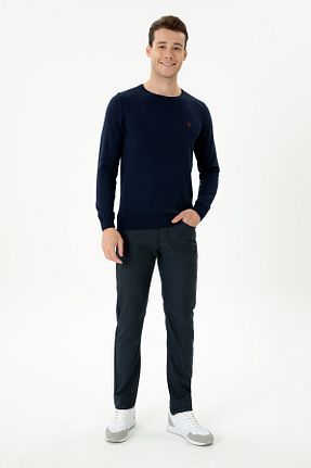 شلوار سرمه ای مردانه پنبه ای U.S. Polo Assn. - کد 785434234