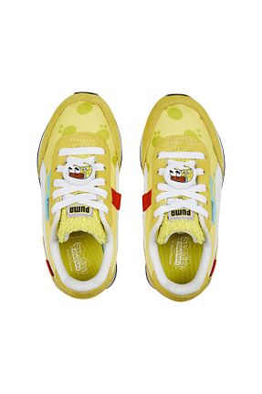 کفش کلاسیک زرد بچه گانه پاشنه کوتاه (1 - 4 سانتی متر) Puma - کد 785764401