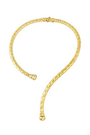 گردنبند جواهر طلائی زنانه روکش طلا ASYRA JEWELLERY - کد 765720439