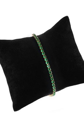 دستبند جواهر سبز زنانه زیرکن Serelia - کد 679968307