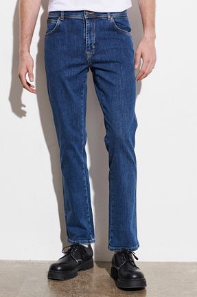 شلوار جین آبی مردانه پاچه تنگ Wrangler - کد 149276617