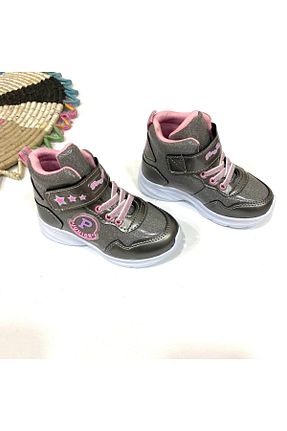 بوت / نیم بوت طوسی بچه گانه چرم مصنوعی maxmoda - کد 785894589