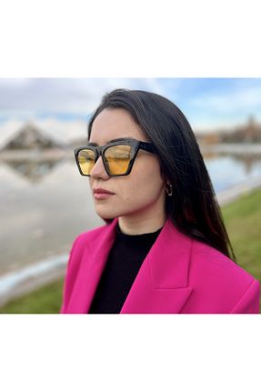 عینک آفتابی مشکی زنانه UV400 UBK Eyewear - کد 785943319