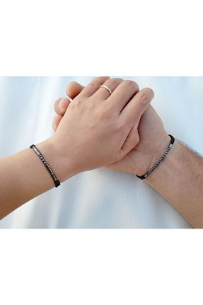 دستبند جواهر طوسی زنانه سنگ طبیعی Amethyst Love - کد 692884424