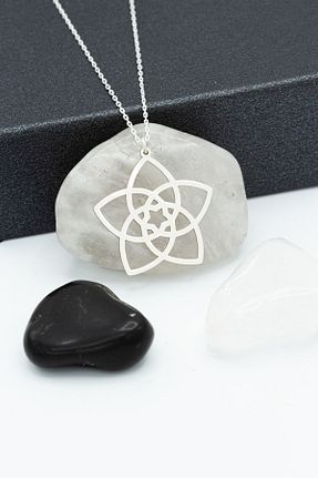 گردنبند نقره زنانه 925 عیار Dkmn Silver - کد 62296085