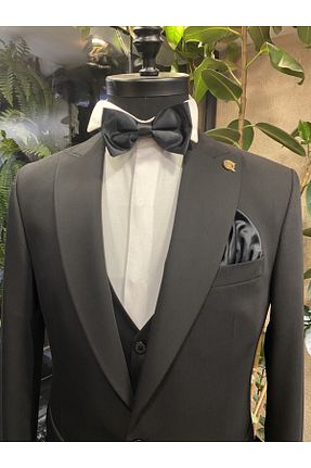 پاپیون مشکی مردانه Quesste Accessory - کد 786422396