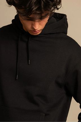 سوئیشرت مشکی مردانه ساده bold shark - کد 786255240