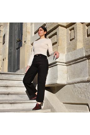 پلیور نباتی زنانه ساده Eccaru - کد 785882144