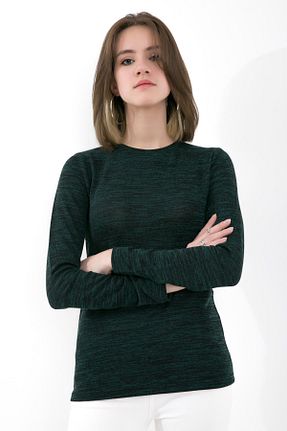 بلوز سبز زنانه ساده OENDO - کد 281016625