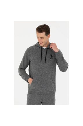 سوئیشرت طوسی مردانه ساده U.S. Polo Assn. - کد 786433914