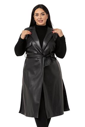 جلیقه سایز بزرگ مشکی زنانه سایز بزرگ DISENTIS MODEST - کد 786442794