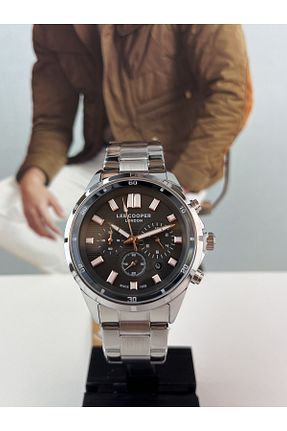 ساعت مچی مشکی مردانه 45 میلی متر Lee Cooper - کد 786326257