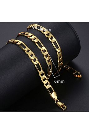 گردنبند استیل ( فولاد ) طلائی زنانه استیل ضد زنگ AstoriaSilver - کد 101439331