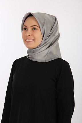 روسری طوسی İpek Tivil Aker - کد 121730447