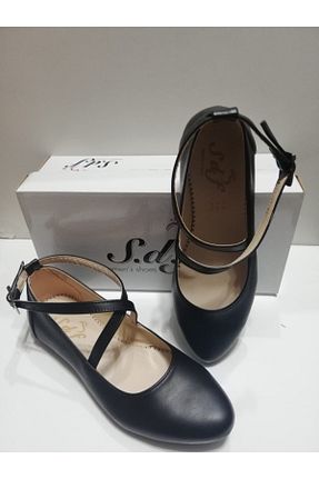 بابت مشکی زنانه چرم مصنوعی SDF SHOES - کد 102156569