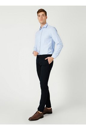 پیراهن آبی مردانه رگولار Pierre Cardin - کد 103149958
