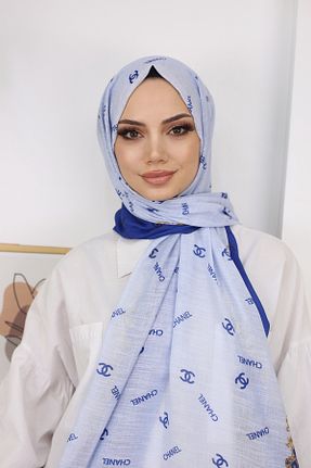 شال سفید زنانه پنبه (نخی) کد 786684037