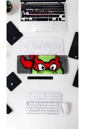 فرش سبز Tufting Crithta Design - کد 786694371