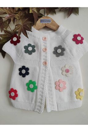 جلیقه سفید بچه گانه رگولار Meriç bebe - کد 786762491