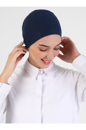 کلاه شنای اسلامی سرمه ای زنانه کد 786781100