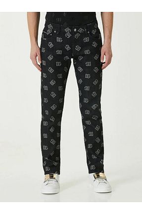 شلوار جین طوسی مردانه پاچه تنگ Dolce&Gabbana - کد 786830647