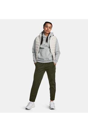 پائین تنه گرمکن اسپرت سبز زنانه پاچه دکمه فشاری Under Armour - کد 774309079