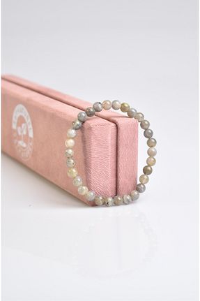 دستبند جواهر سفید زنانه سنگ طبیعی Safnaturel - کد 322624675