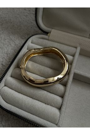 دستبند استیل (فولاد) طلائی زنانه استیل (فولاد) ZWEIG - کد 787057880