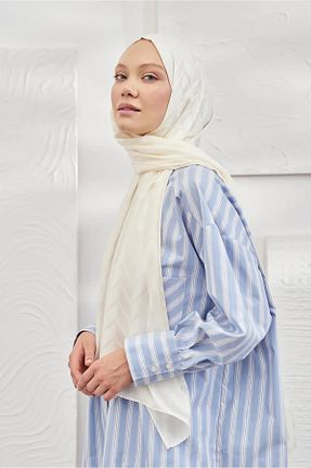 شال بژ زنانه پلی استر ALLURİNG - کد 786538126