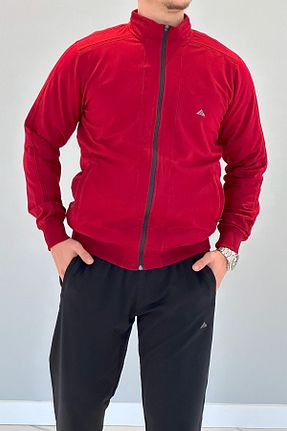 ست کرمکن اسپرت زرشکی مردانه پنبه پلی استر Remsa Spor - کد 786619064