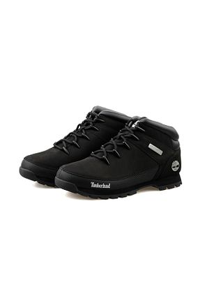 بوت / نیم بوت مشکی مردانه چرم خالص Timberland - کد 786924886