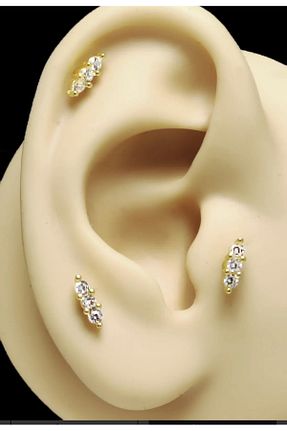 پیرسینگ طلائی زنانه BY DİLEK ÇETİN ACCESSORY - کد 787205350