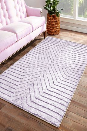 فرش بنفش قابل شستشو Halise Home - کد 787262127