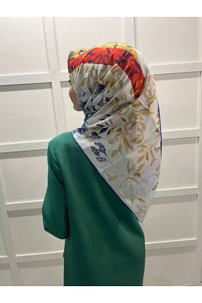 روسری سرمه ای پنبه ای Aker - کد 735243944
