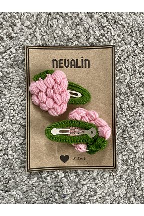 گیره سر صورتی بچه گانه NEVALİN - کد 787246703