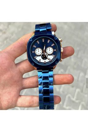 ساعت مچی آبی مردانه فولاد ( استیل ) کد 787366027
