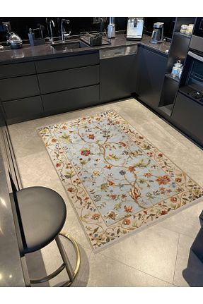 فرش رنگی قابل شستشو Rugs Modern Halı - کد 787557035