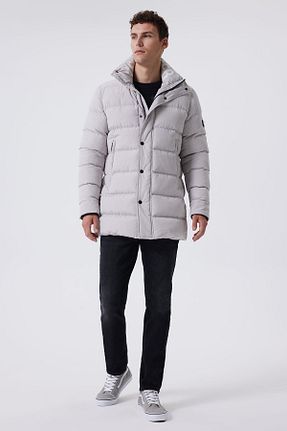 کاپشن طوسی مردانه رگولار Lee Cooper - کد 787759230