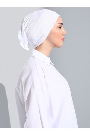 کلاه شنای اسلامی سفید زنانه کد 787584062