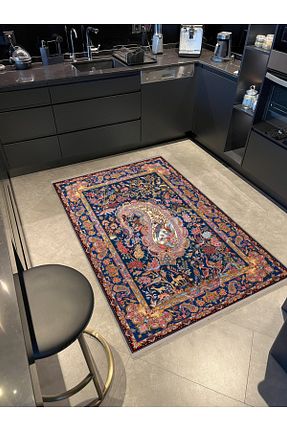 فرش رنگی قابل شستشو Rugs Modern Halı - کد 787683208